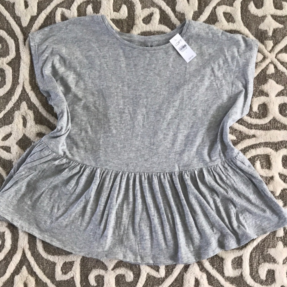 LOFT Peplum Tee